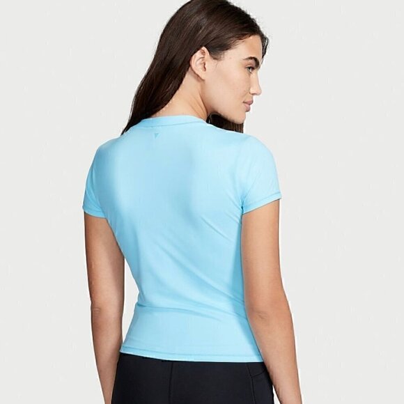 NWOT - VICTORIA'S SECRET Sweat on Point Crew-Breaker Blue - Size XL - Picture 2 of 9